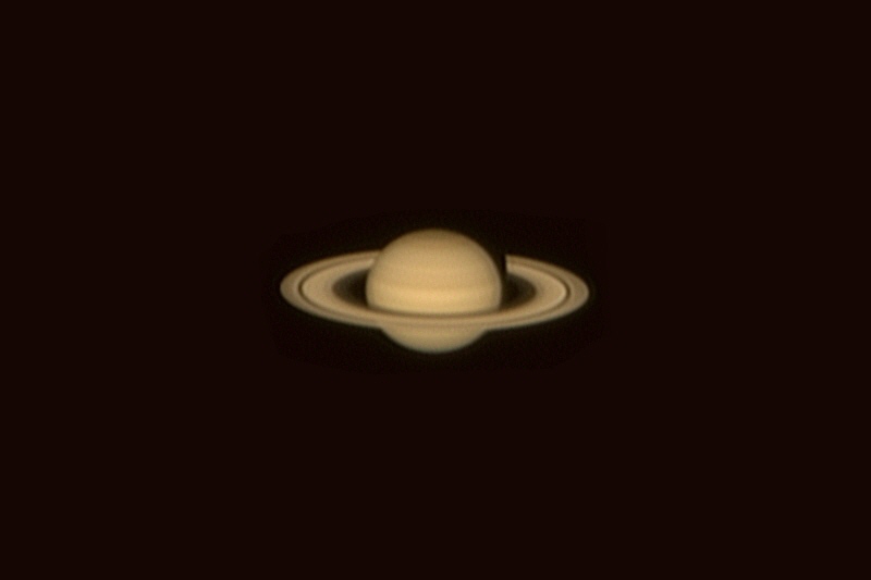 Saturn - noch hoch (2007) am Himmel - etwa 2015 tief im Süden 